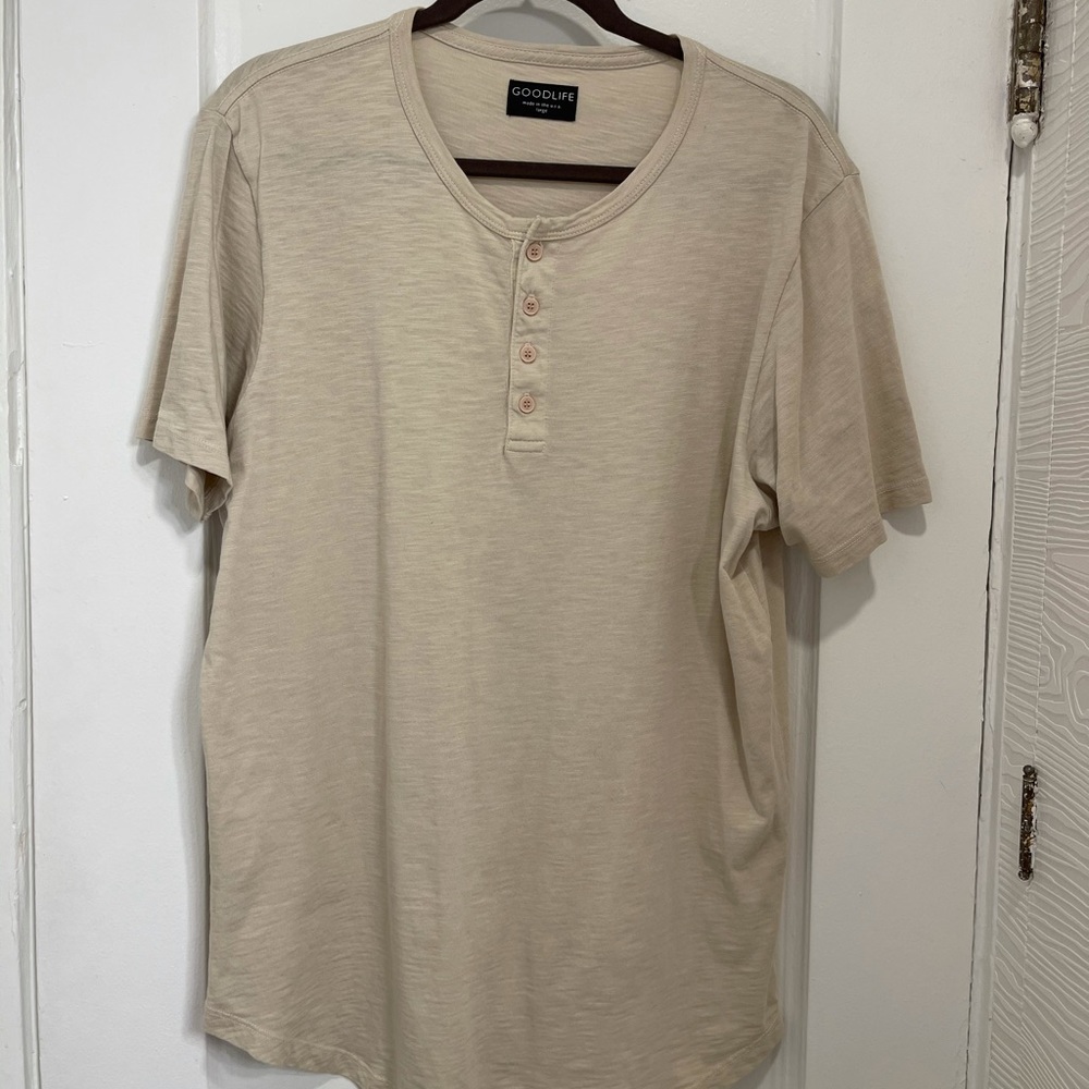 Goodlife short sleeve Henley